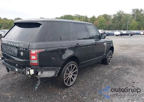 2013 Land Rover Range Rover Hse из США, поврежденный, VIN SALGS2DF9DA120035